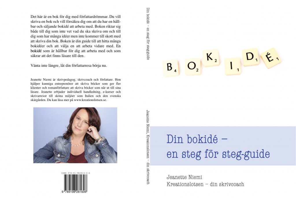Kreationslotsen, Din bokidé, skrivcoach