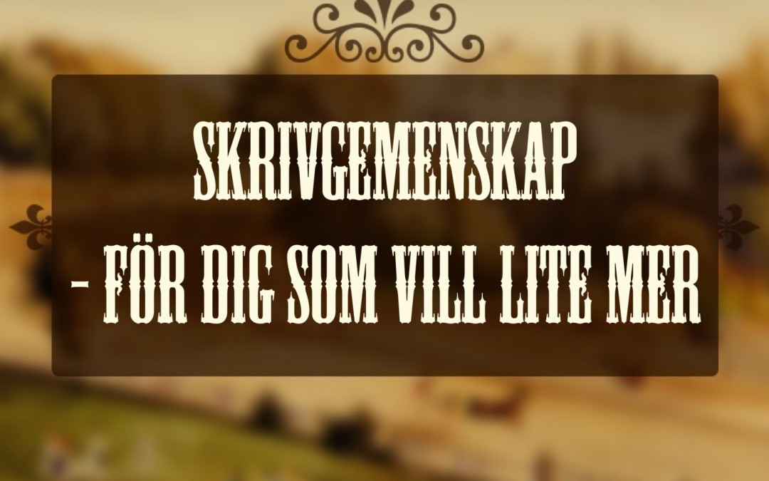 Kreationslotsen, skrivarkurs, Jeanette Niemi