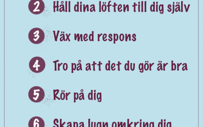 6 steg mot större självförtroende