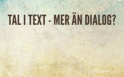 Tal i text