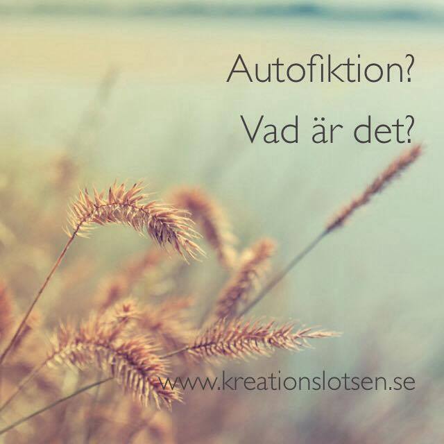 Skrivboost, Kreationslotsen, autofiktion, skrivcoach