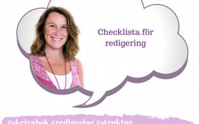 Checklista för redigering