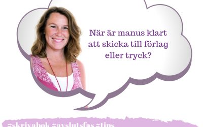Ett färdigt bokmanus