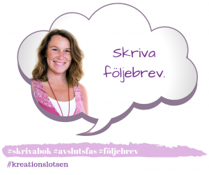Skriva följebrev, Jeanette Niemi, Kreationslotsen, din skrivcoach bokmanus