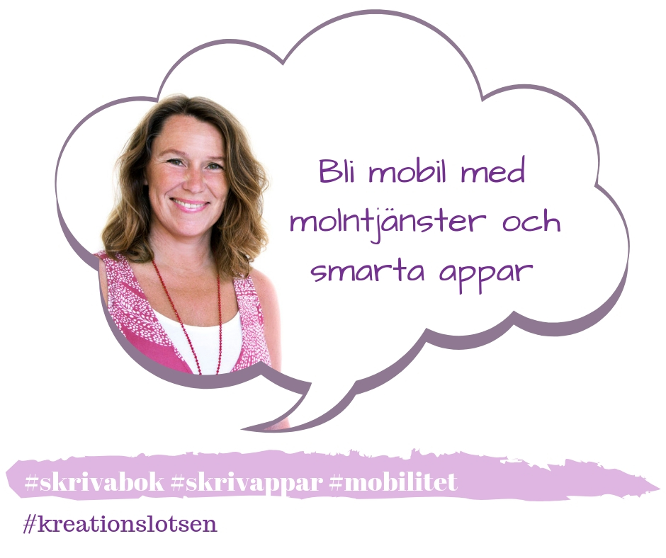 smarta appar och molntjänster för skriva, Jeanette Niemi, Kreationslotsen