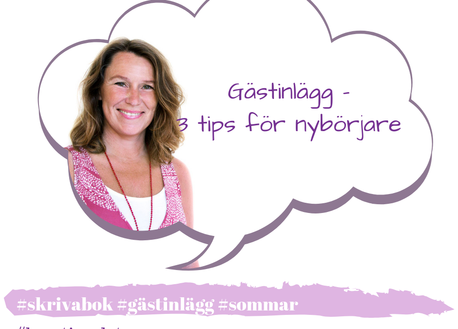 Skrivcoach Jeanette Niemi, skrivcoach på Kreationslotsen.