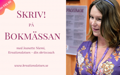 Författarmentalitet på bokmässan