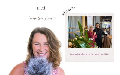 #198 Skrivradion: GRIT för författare Gäst: Marinella Rolfart