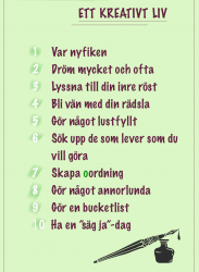 Ditt första steg mot ett mer kreativt liv